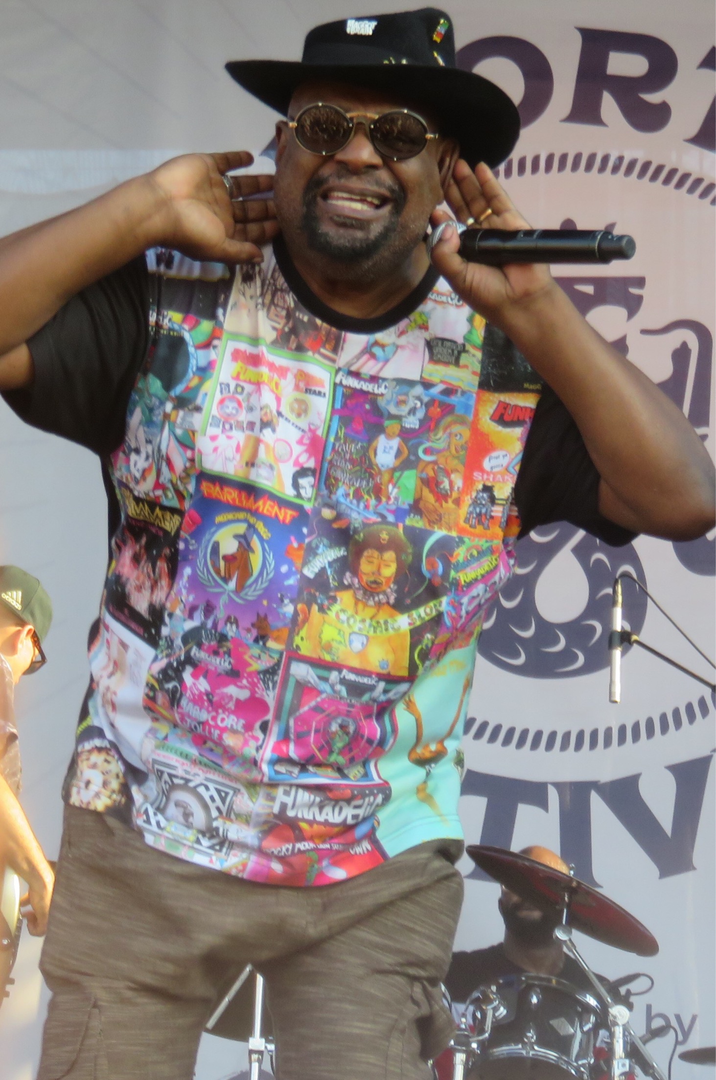 George Clinton at the Newport Jazz Festival 2018